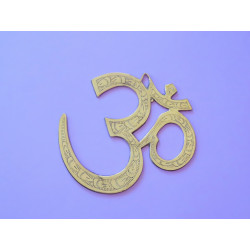 Signe AUM ou OM en cuivre à suspendre  